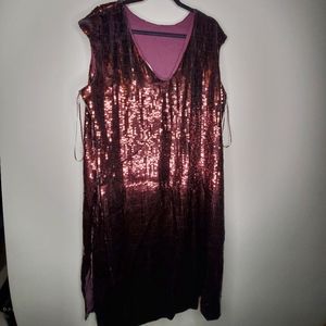 Maeve Bronze Sequin Dress Size 1X